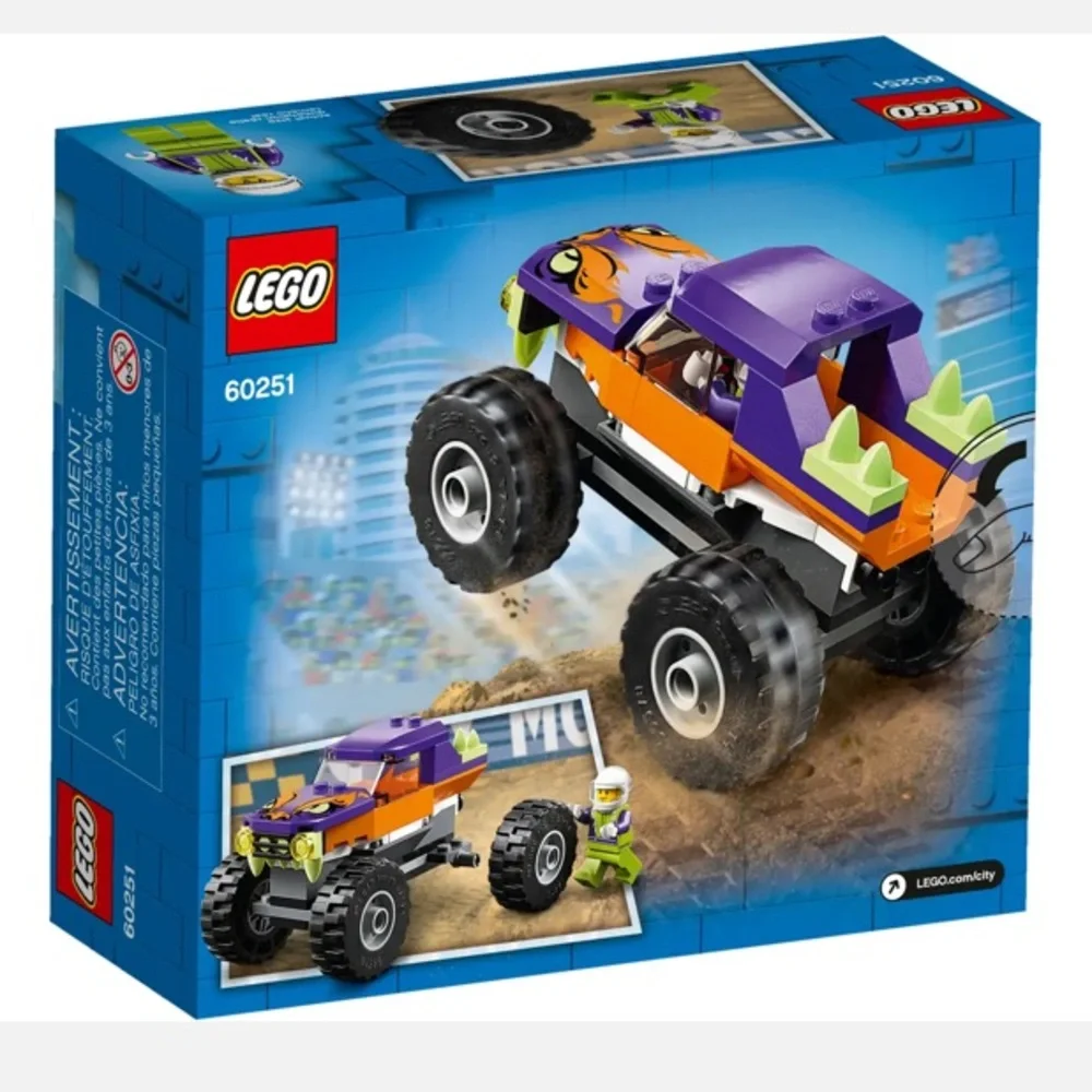 Retired Lego City Monster Truck, Item # 60251